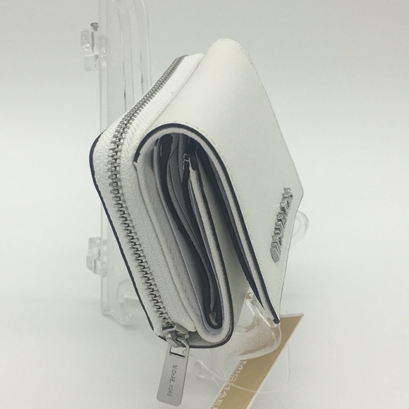 MICHAEL KORS SM MF ZA WALLET OPTIC WHITE - Picture 8 of 8